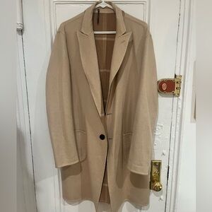 Boss Camel Hair Reversible Coat